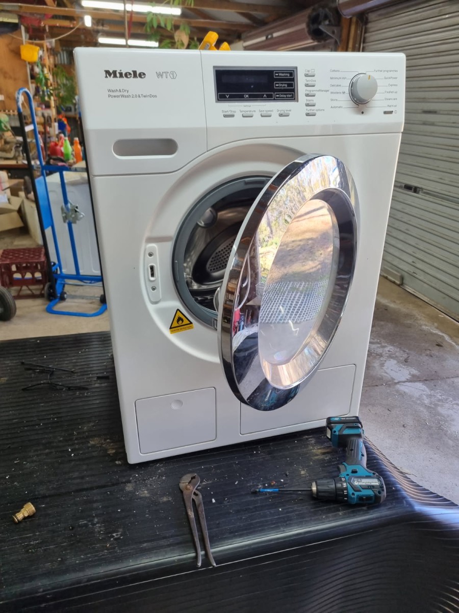 Fixing a Miele Washer Dryer Fault in Armidale